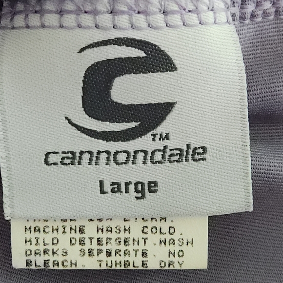 CANNONDALE Women's Cycling Jersey lilac large new - Picture 6 of 10